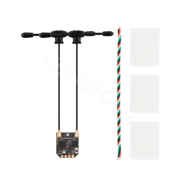 Radio master RP4TD-M Mini True Diversity Ultraleichte Drohnen kamera RC Modell Doppel antennen ExpressLRS ELRS Kunststoff